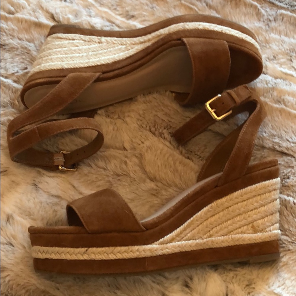 Aldo suede sandals size 6.5 brand new.